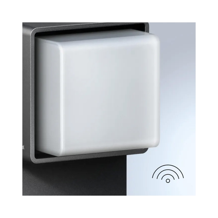 Steinel 078683 - Candeeiro exterior LED com regulação e sensor GL 85 SC 900 LED/9W/230V IP44