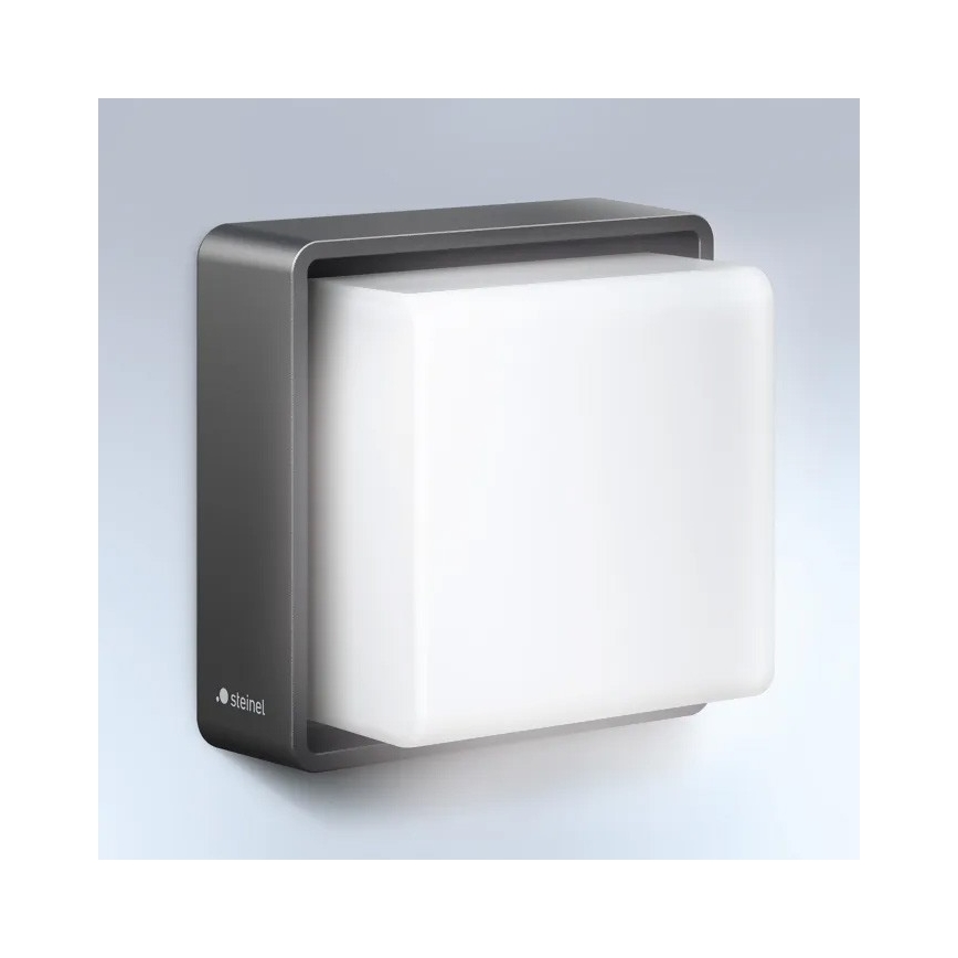 Steinel - Iluminação de parede LED com regulação L 845 C LED/9W/230V 3000K IP44 antracite