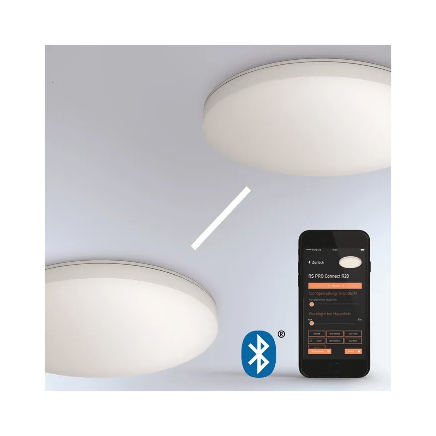 Steinel - Iluminação de teto LED com regulação com sensor RSPROR30QBASICSC 23,26W/230V IP40 4000K