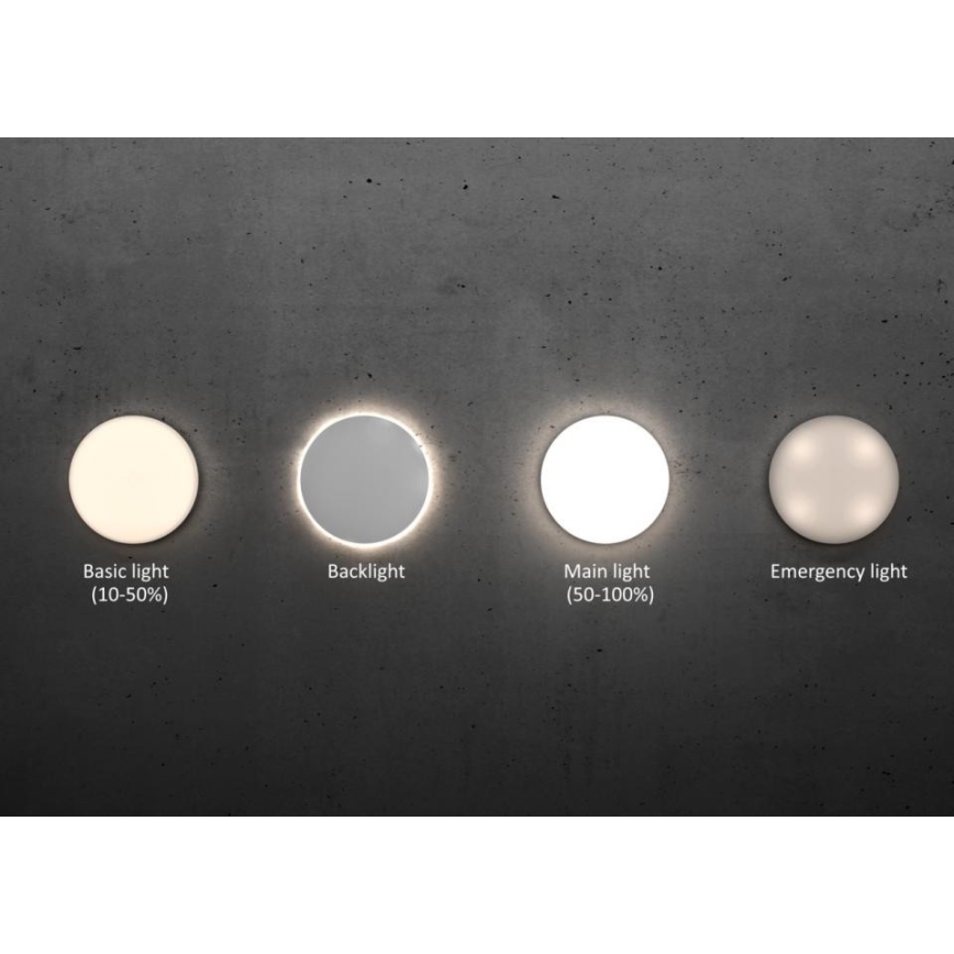 Steinel 067755 - Iluminação de teto LED com regulação e sensor RS PRO R20 PLUS 15,86W/230V IP40 3000K
