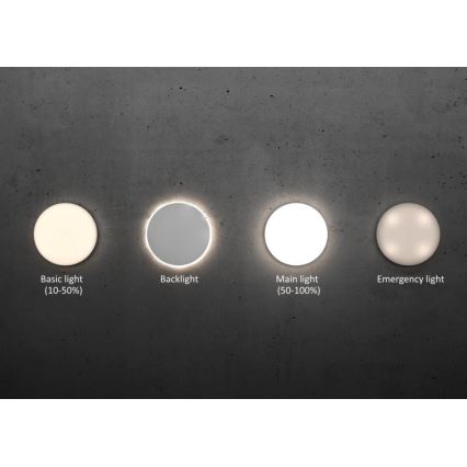 Steinel 067724 - Iluminação de teto LED com regulação e sensor RS PRO R20 PLUS 15,86W/230V IP40 4000K