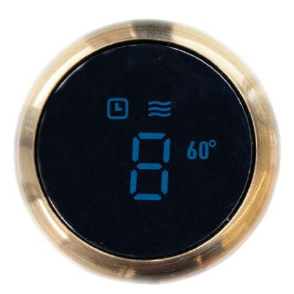 Stylies - Ventilador de mesa CEPHEUS 24W/230V preto