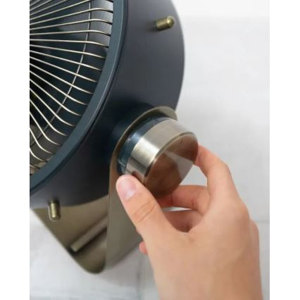 Stylies - Ventilador de pé CASTOR 40W/230V preto