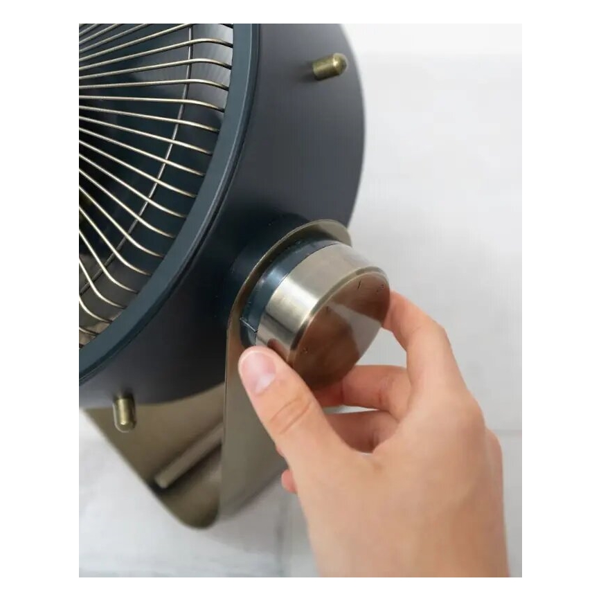 Stylies - Ventilador de pé CASTOR 40W/230V preto
