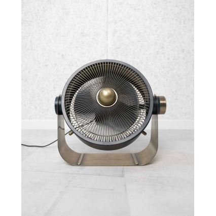Stylies - Ventilador de pé CASTOR 40W/230V preto