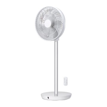 Stylies - Ventilador de pé TUKAN 25W/230V 60 cm branco