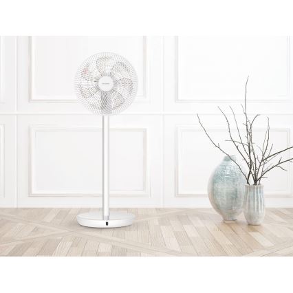 Stylies - Ventilador de pé TUKAN 25W/230V 60 cm branco