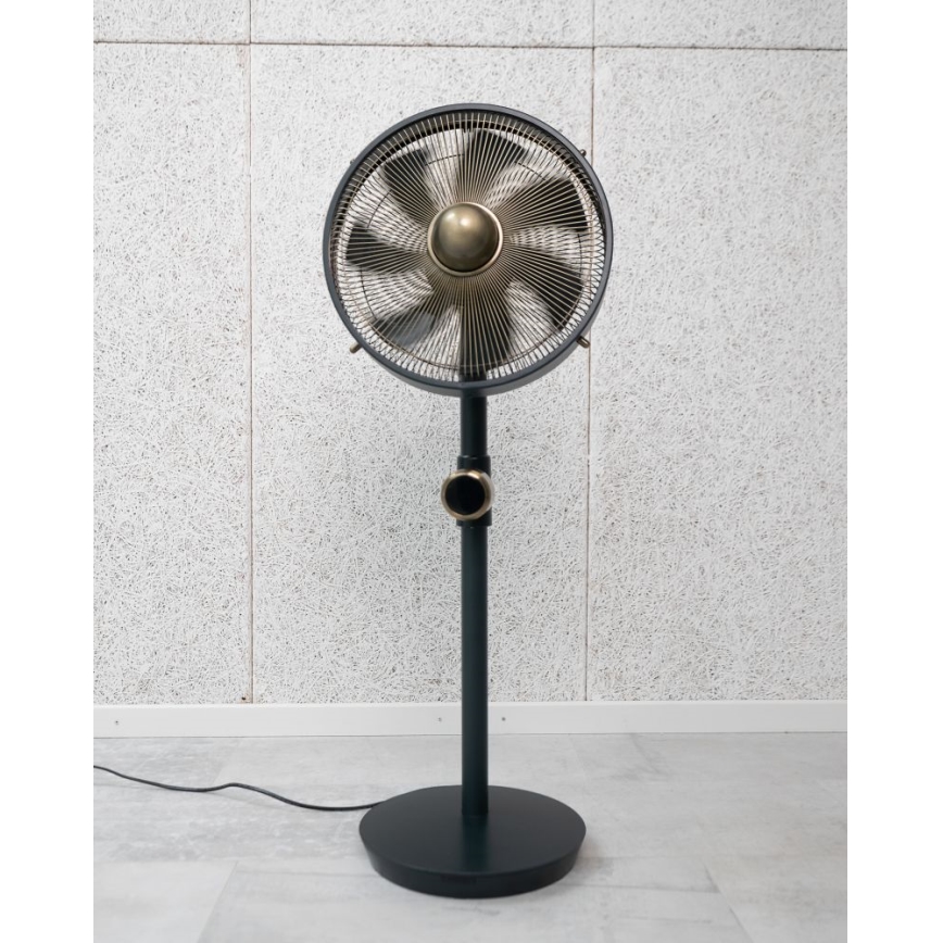 Stylies - Ventilador de pé URANUS 35W/230V 94 cm preto