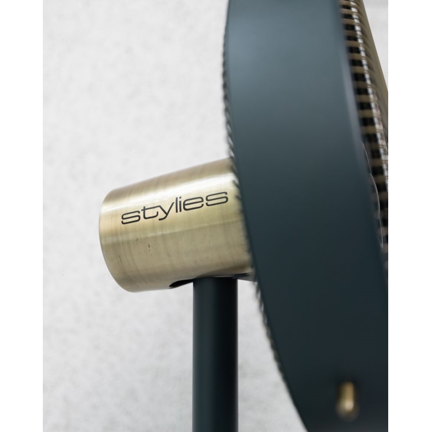 Stylies - Ventilador de pé URANUS 35W/230V 94 cm preto