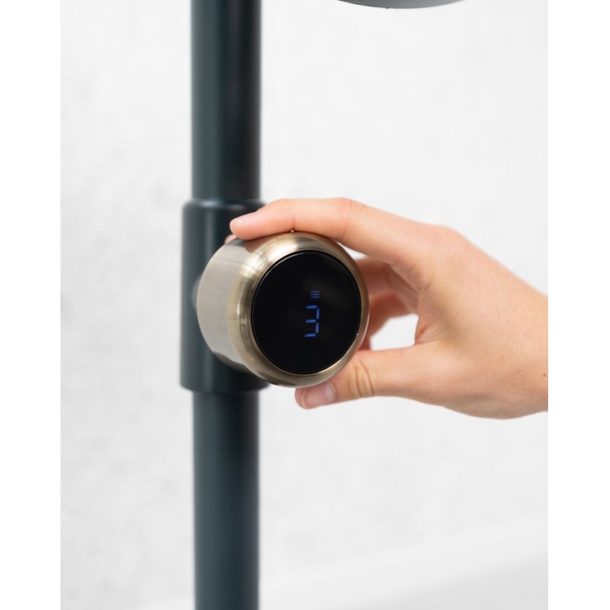Stylies - Ventilador de pé URANUS 35W/230V 94 cm preto