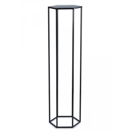 Suporte de flores 100x24 cm preto