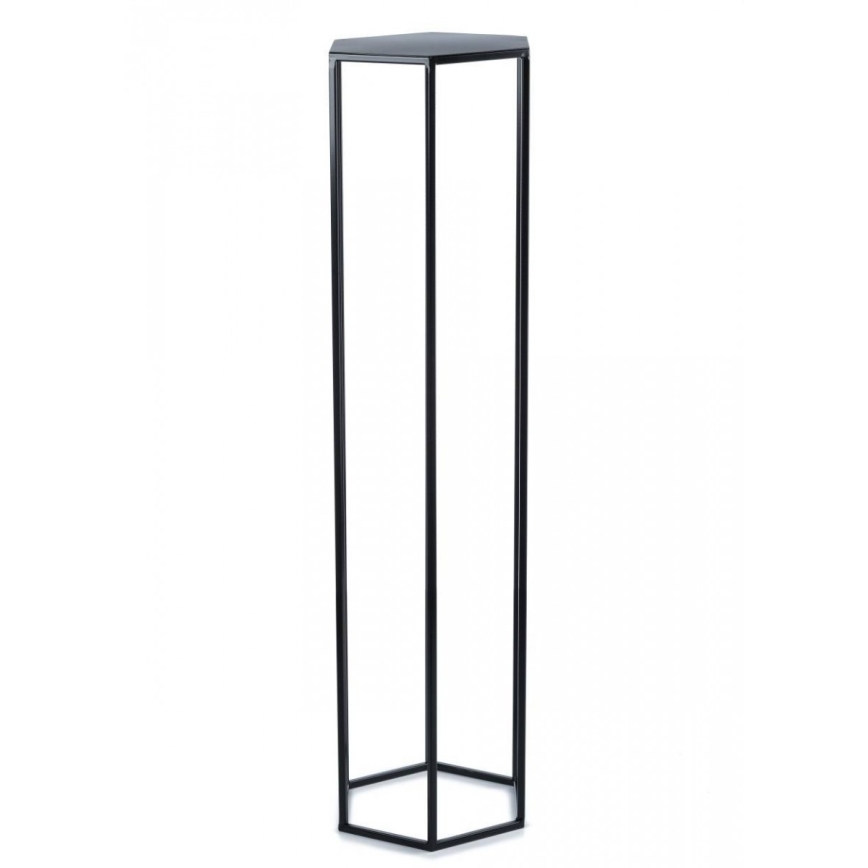 Suporte de flores 100x24 cm preto