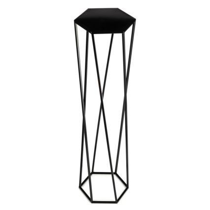 Suporte de flores 100x24 cm preto