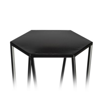 Suporte de flores 100x24 cm preto