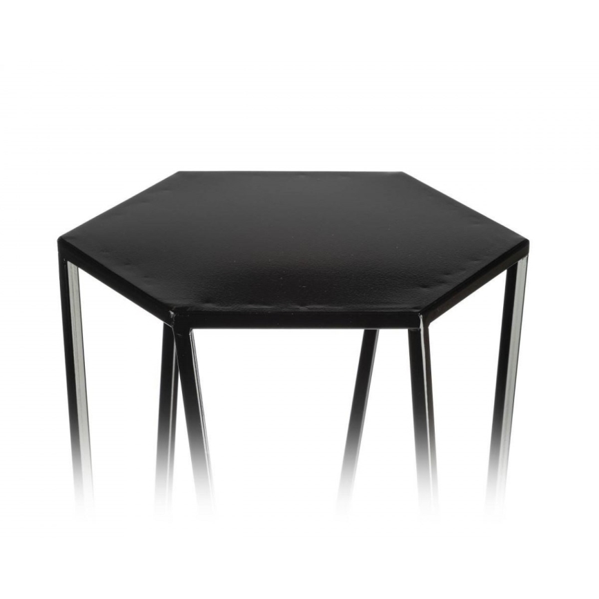 Suporte de flores 100x24 cm preto