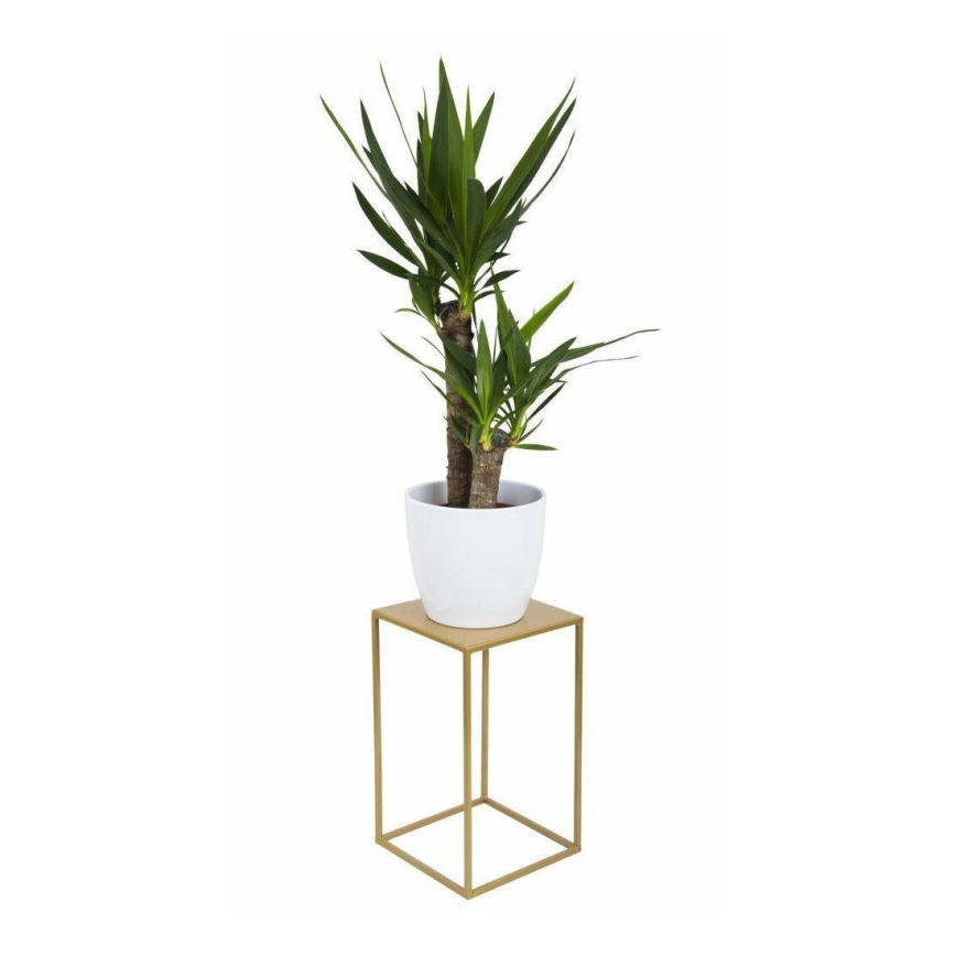 Suporte de flores 40x24 cm dourado