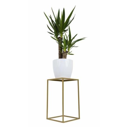 Suporte de flores 40x24 cm dourado