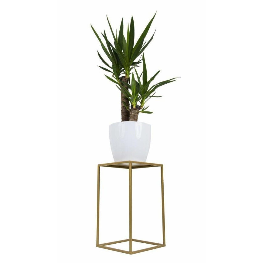 Suporte de flores 40x24 cm dourado