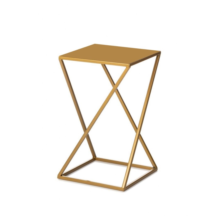 Suporte de flores 40x24 cm dourado