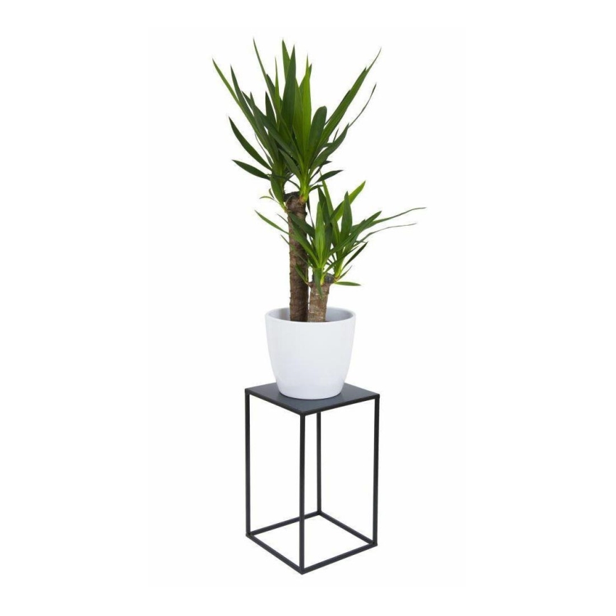 Suporte de flores 40x24 cm preto
