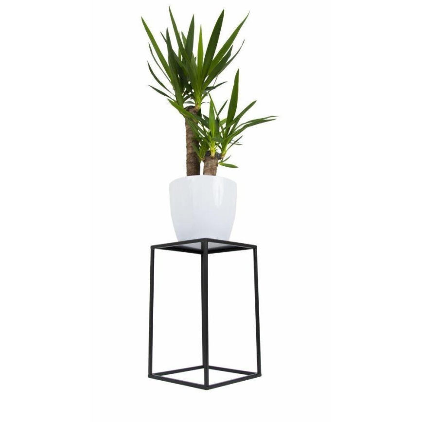 Suporte de flores 40x24 cm preto