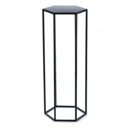 Suporte de flores 70x24 cm preto