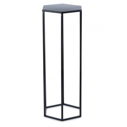 Suporte de flores 70x24 cm preto