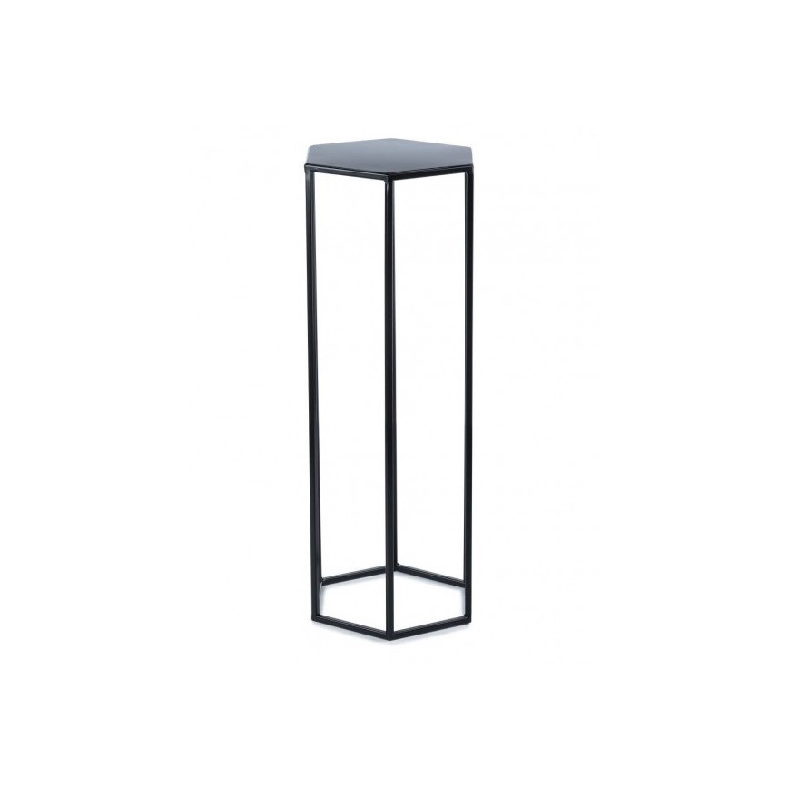 Suporte de flores 70x24 cm preto