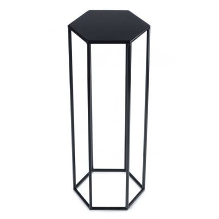 Suporte de flores 70x24 cm preto
