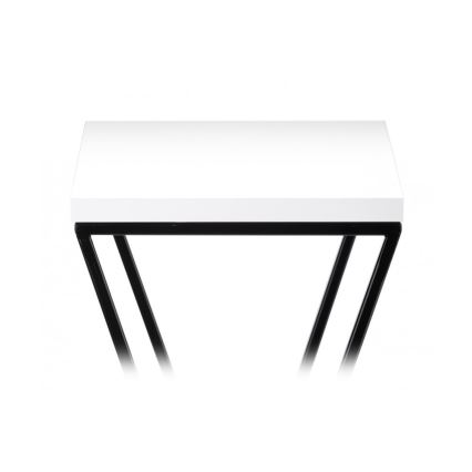 Suporte de flores LOFT 100x24 cm preto/branco
