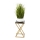 Suporte de flores LOFT 40x24 cm dourado/preto