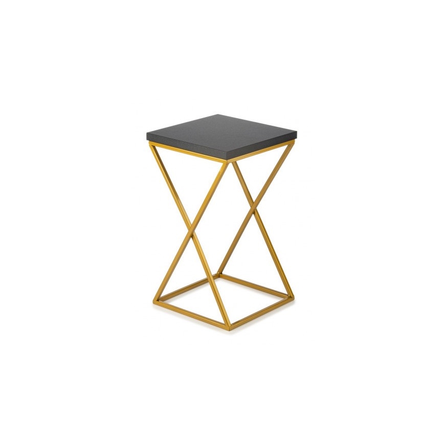 Suporte de flores LOFT 40x24 cm dourado/preto