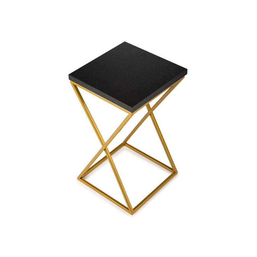 Suporte de flores LOFT 40x24 cm dourado/preto