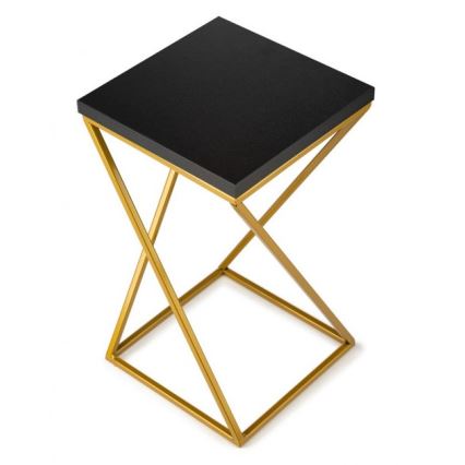 Suporte de flores LOFT 40x24 cm dourado/preto