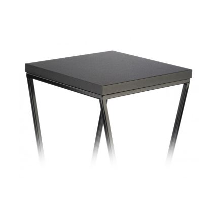 Suporte de flores LOFT 70x24 cm preto