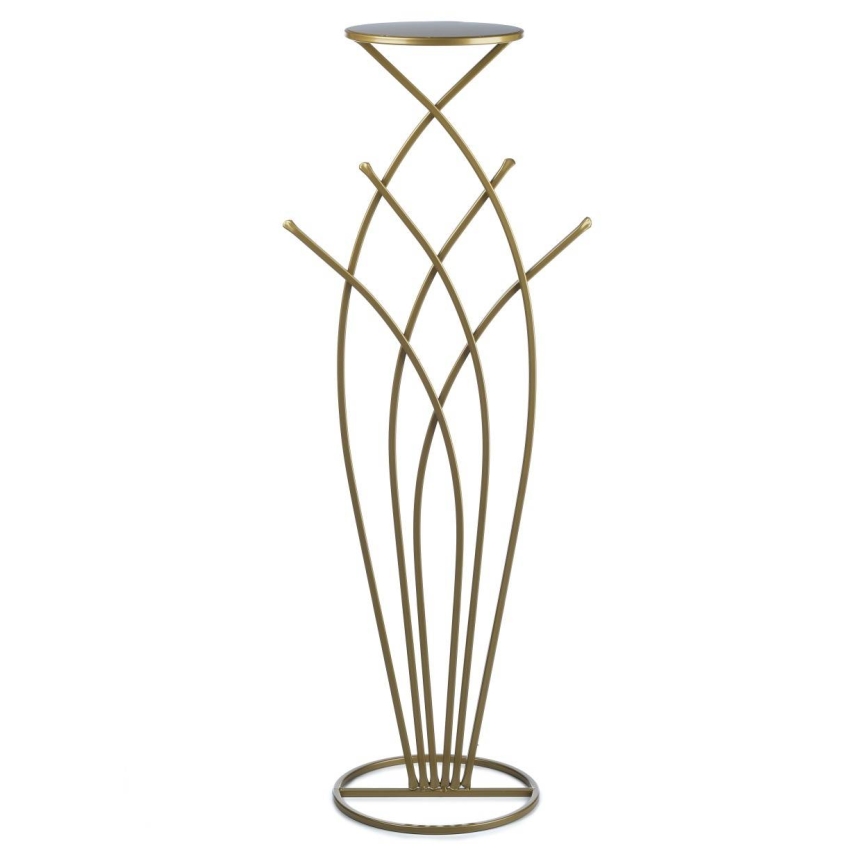 Suporte de flores SWAN 100x22,5 cm dourado