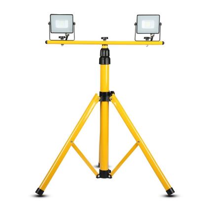 Suporte de foco 180 cm amarelo