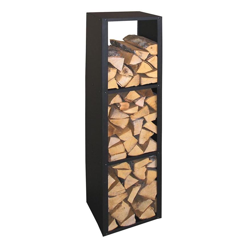 Suporte de madeira 149 cm preto