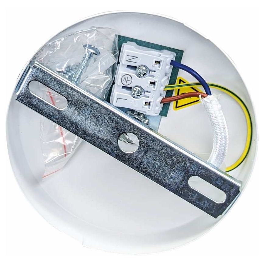 Suporte de montagem ajustável na parede VARIO branco