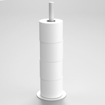 Suporte de papel higiénico 51 cm branco