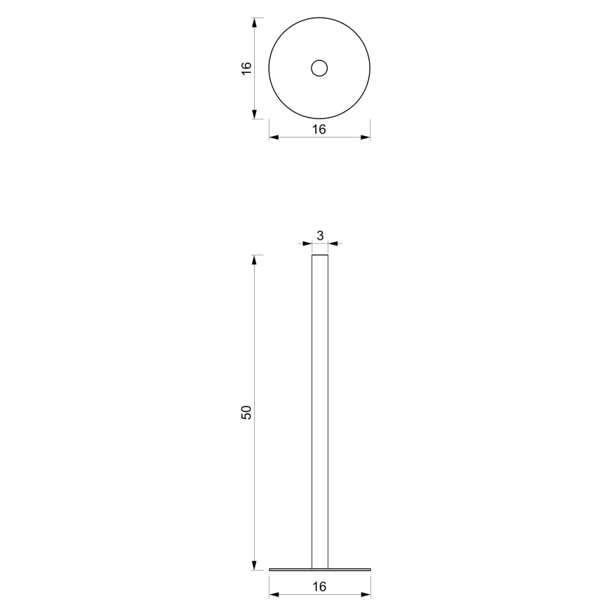 Suporte de papel higiénico 51 cm branco