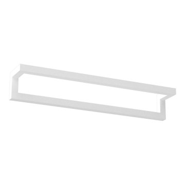 Suporte de parede para toalha 7x40 cm branco