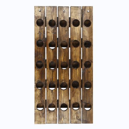 Suporte de parede para vinho ICKI 85x45 cm abeto