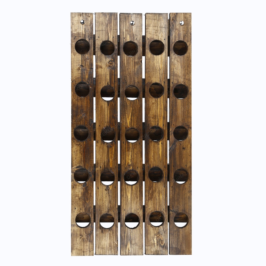 Suporte de parede para vinho ICKI 85x45 cm abeto
