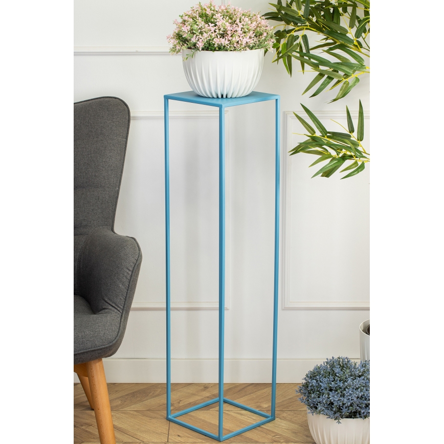 Suporte para flores 100x24 cm azul