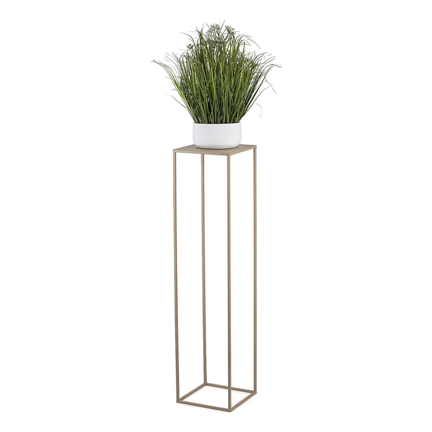 Suporte para flores 100x24 cm bege