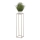 Suporte para flores 100x24 cm bege