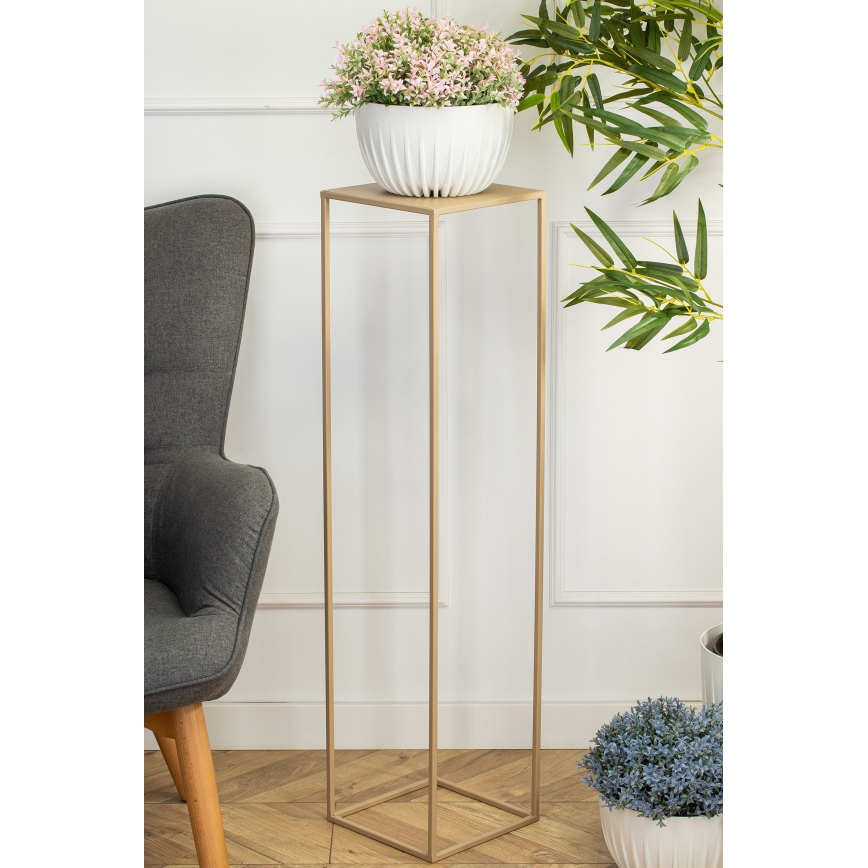 Suporte para flores 100x24 cm bege