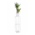 Suporte para flores 100x24 cm branco