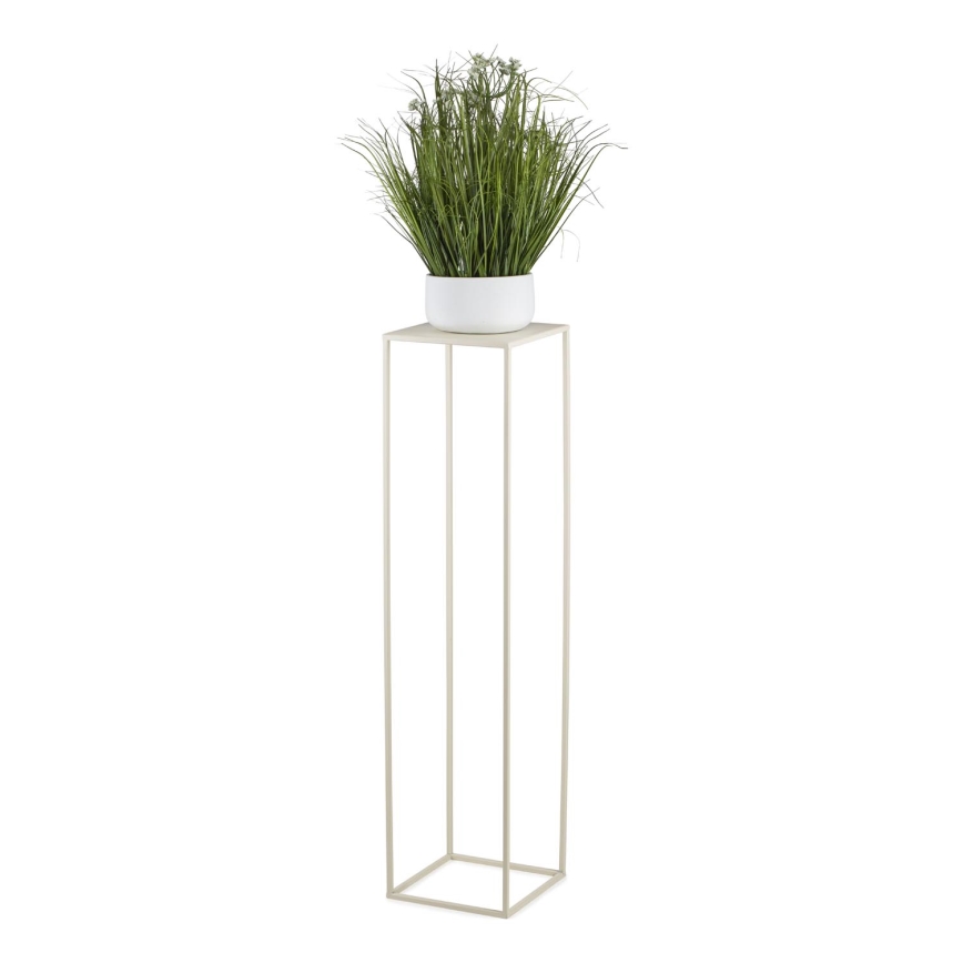 Suporte para flores 100x24 cm creme